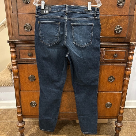 NWT Kut From the Kloth Jeans Connie High Rise Fab Ab Ankle Skinny Size 12 - Picture 2 of 15